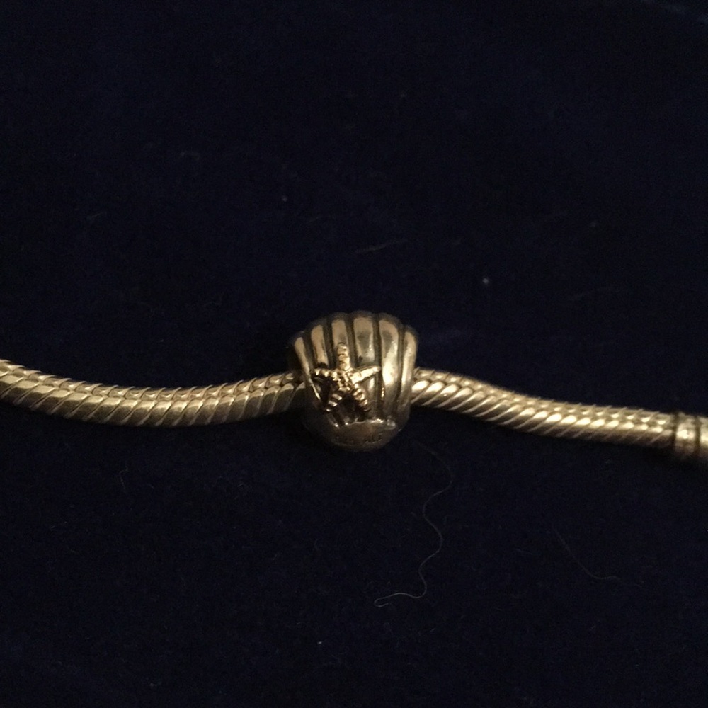 Pandora retired seashell charm